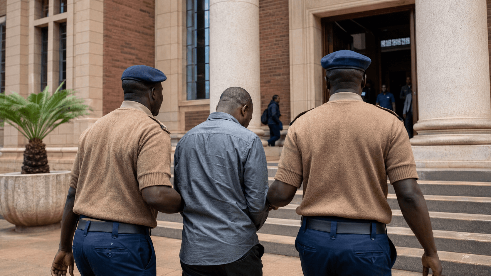 The exterior of Harare Magistrates Court