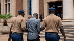 The exterior of Harare Magistrates Court