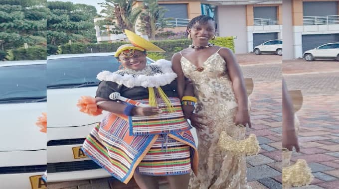 Queen Belle Miss Rural Matabeleland South model.